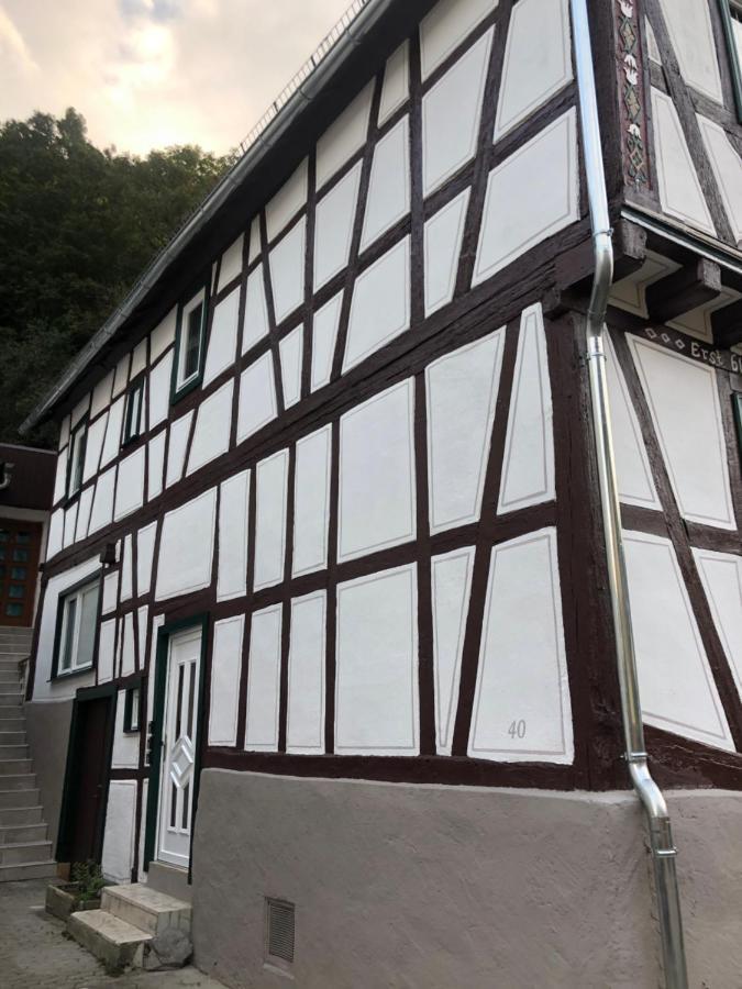 Schoene Burgruine Fachwerkhaus Bacharach