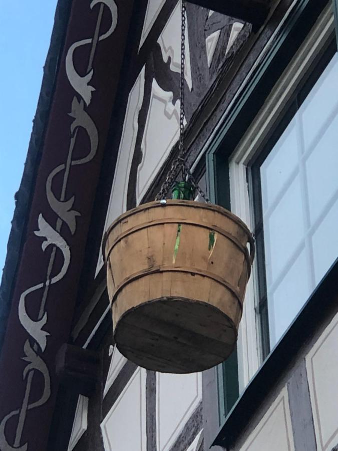 Schoene Burgruine Fachwerkhaus Apartment Bacharach